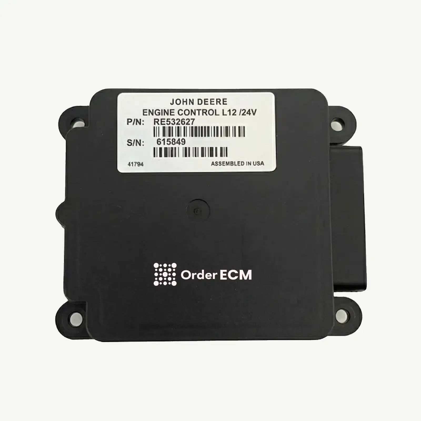 John Deere 12V Engine Controller | P/N RE532627