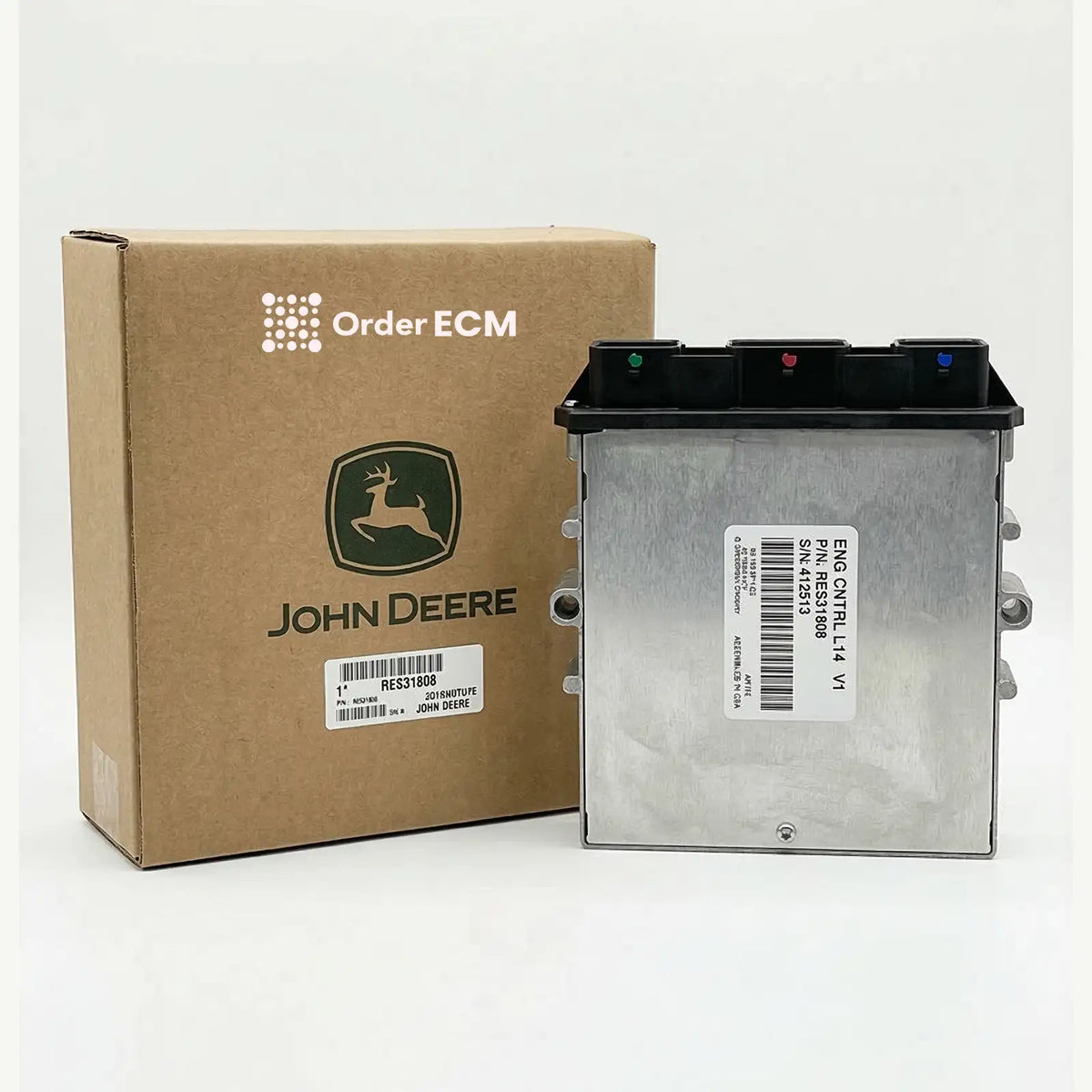 John Deere 6090 Engine Controller, Level 14 VI | P/N RE531808