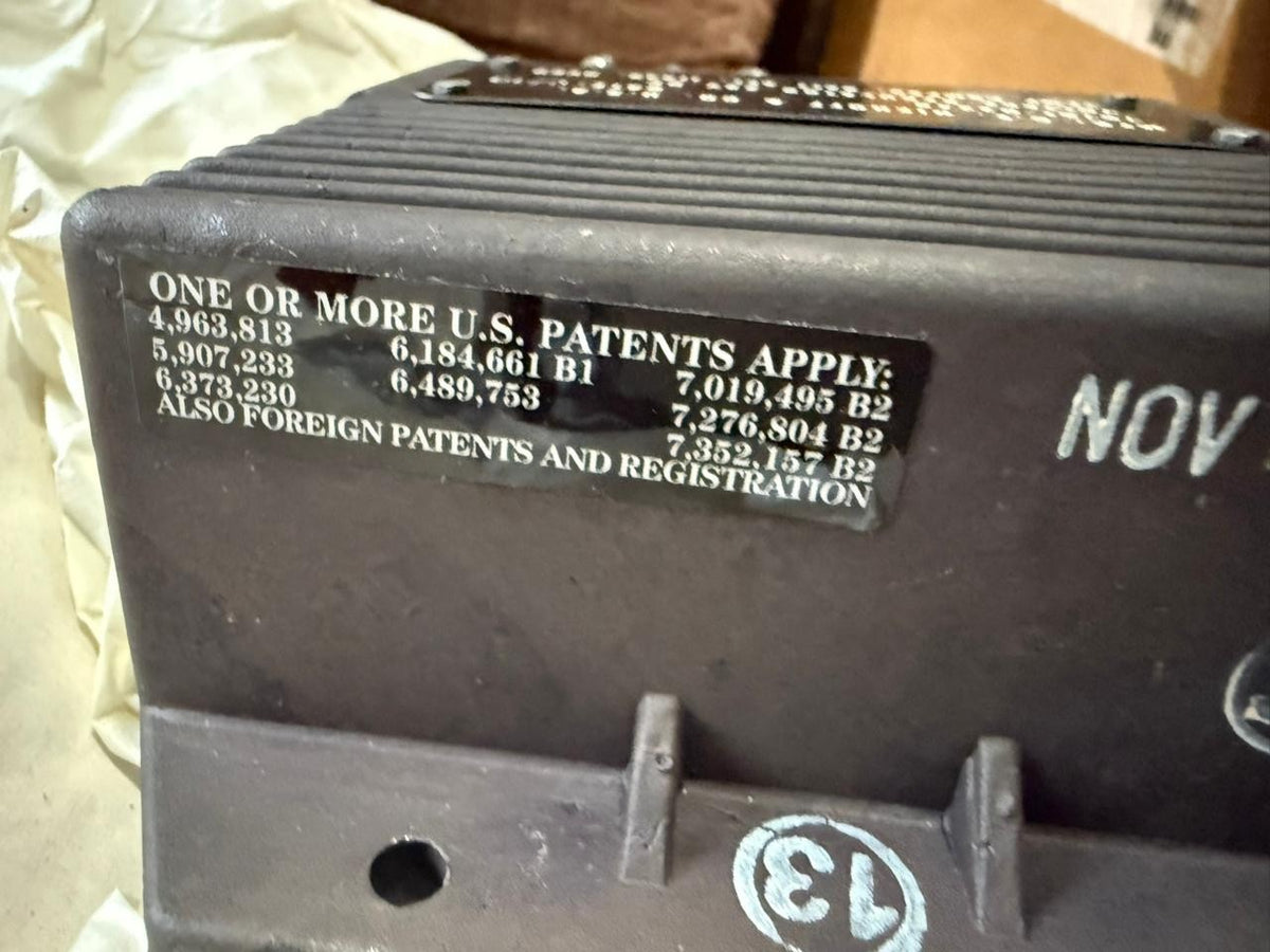 C.E. Niehoff N3240 28V Voltage Regulator - data plate