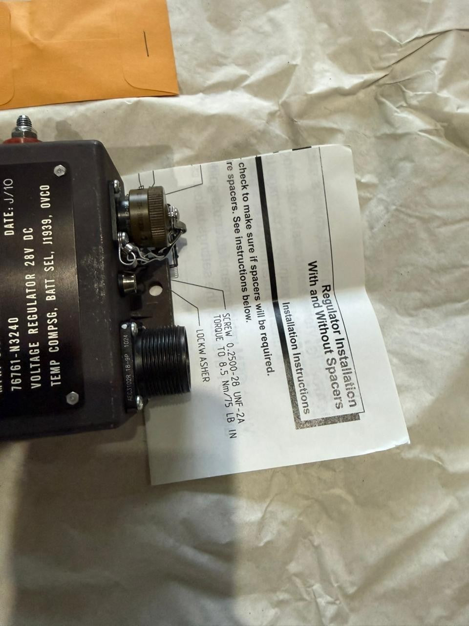 C.E. Niehoff N3240 28V Voltage Regulator - view 7