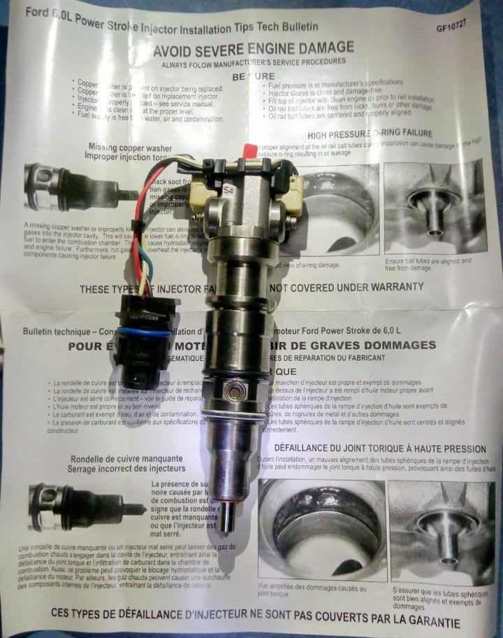 Ford 6.0L Powerstroke Fuel Injector