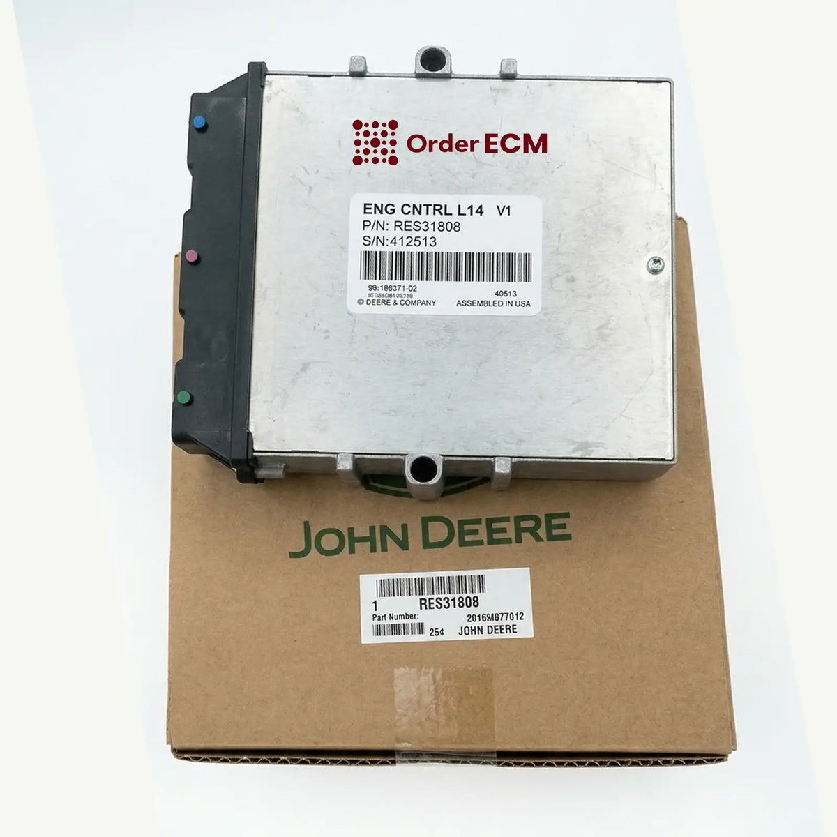 John Deere 6090 Engine Controller, Level 14 VI | P/N RE531808